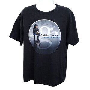 Garth Brooks World Tour 2014 T Shirt Mens XL Chicago Atlanta Jacksonville Hanes